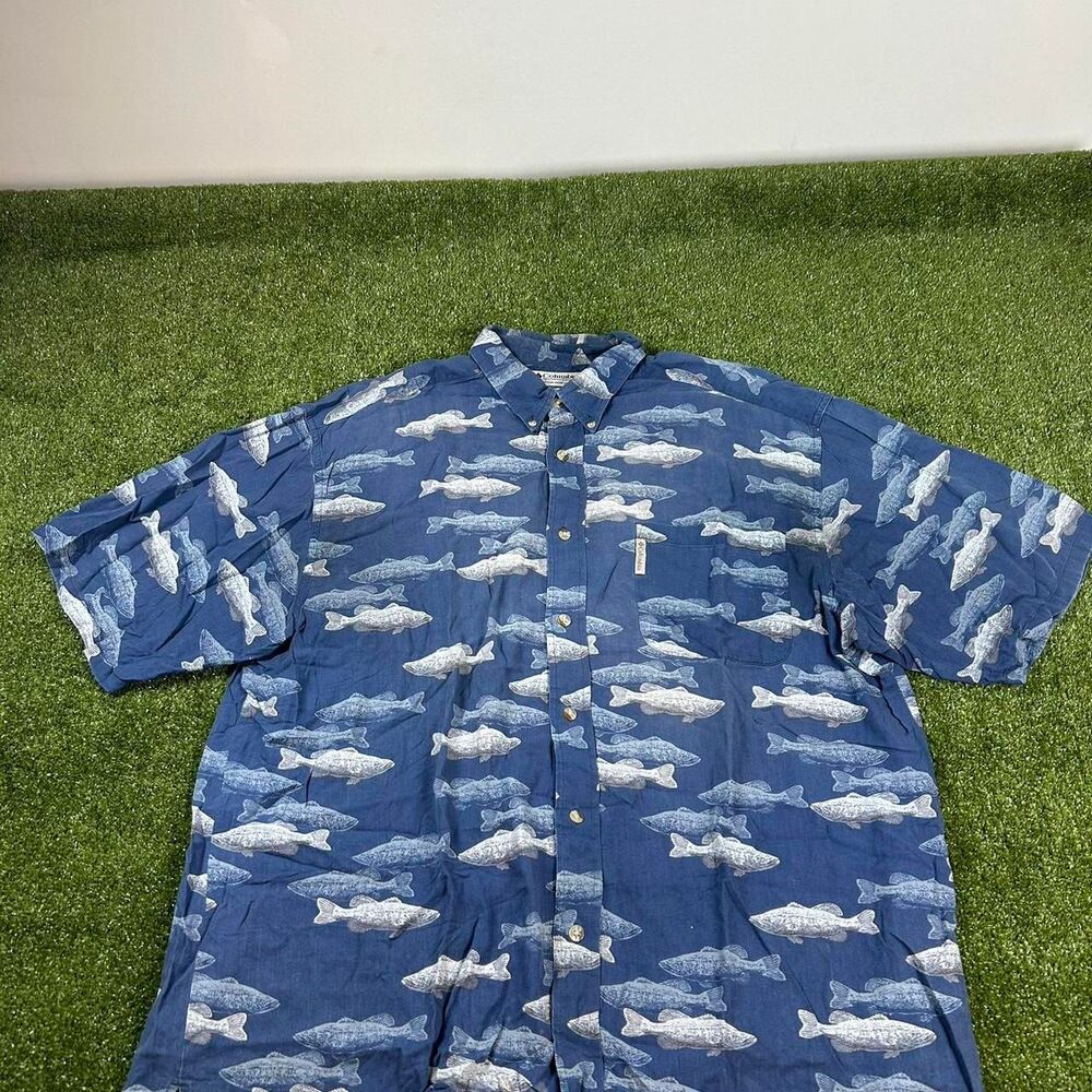 Columbia-sportswear Men's Blue Shirt